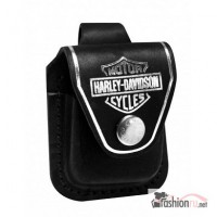 Чехол для зажигалки Zippo на петле Harley Davidson HDPBK