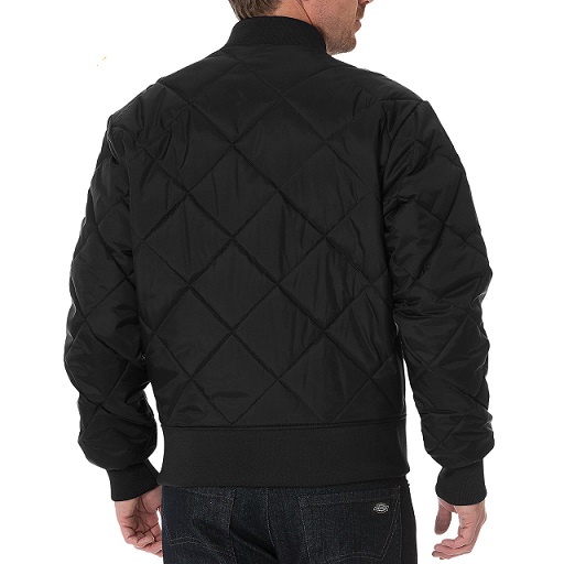 Фото 2. Куртка мужская стёганая Dickies Diamond Quilted Black