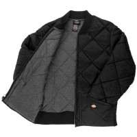 Куртка мужская стёганая Dickies Diamond Quilted Black
