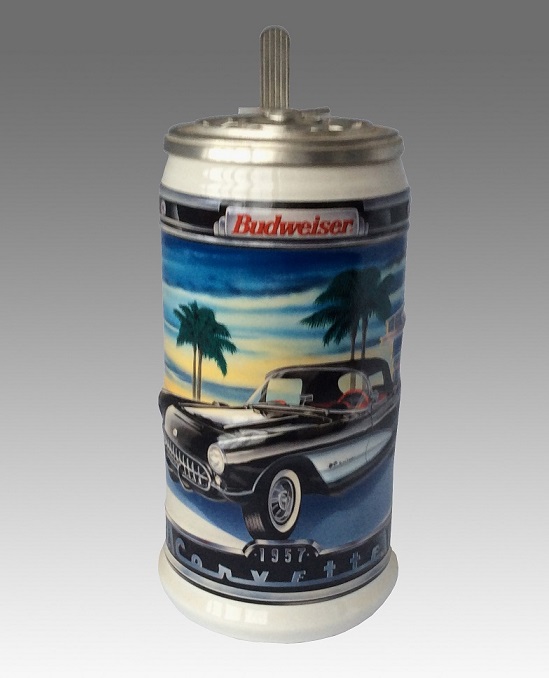 Фото 5. Пивная керамическая кружка Budweiser Classic Car