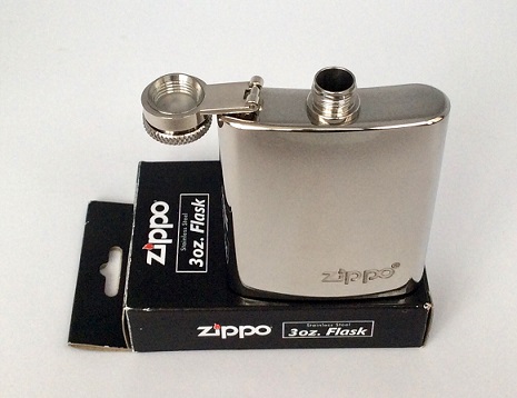 Фото 5. Фляжка Zippo Embossed Stainless Steel