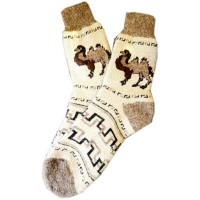 Шерстяные вязанные мужские носки