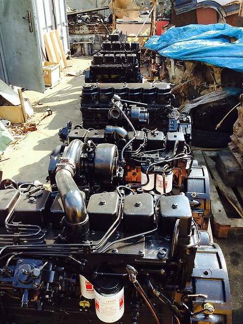 Фото 6. Двигатель для экскаватора Hyundai R320, R330, R300, R350 - Cummins 6C8, 3