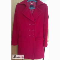 Красное пальто из натуральной шерсти Mango S (42/44) в Москве