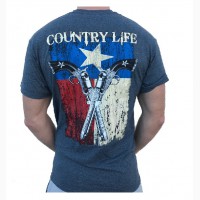 Футболка Country Life Flag and Guns