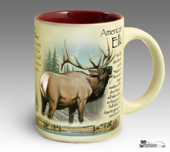 Кружка керамическая American Elk (American Expedition)