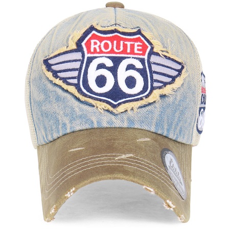 Фото 2. Бейсболка Route 66 Wing Logo