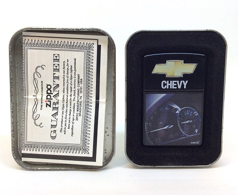 Фото 2. Зажигалка Zippo 24018 Chevy Speedometer