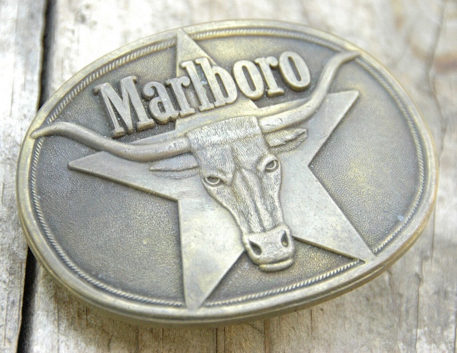 Фото 2. Пряжка для ремня Marlboro Longhorn Buckle