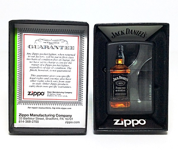 Фото 2. Зажигалка Zippo 1427 Jack Daniels Tennessee Whiskey Old No. 7 Black Matte