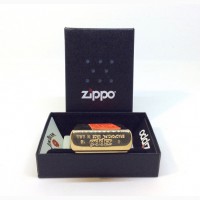 Зажигалка Zippo 254BJB 929 Jim Beam Brass Emblem