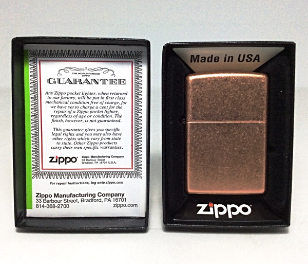 Фото 2. Зажигалка Zippo 301FB Antique Copper