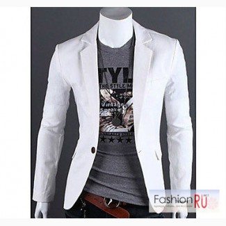 Стильный мужской пиджак(белый) Пекин в Ульяновске