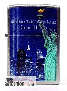 Зажигалка Zippo 206 New York Twin Towers