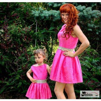 Комплект розовый для мамы и дочки в Краснодаре