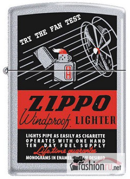 Зажигалка Zippo 24384 The Fan Test