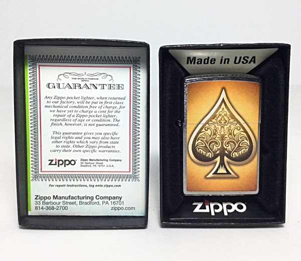 Фото 2. Зажигалка Zippo 0247 Poker ace of spades