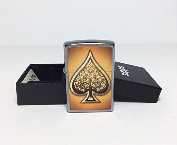 Фото 3. Зажигалка Zippo 0247 Poker ace of spades