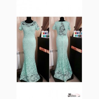 Вечернее кружевное платье Артикул: Ам9426-3