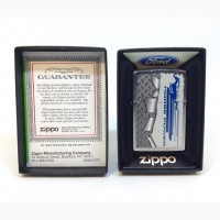 Зажигалка Zippo 200 Ford Mustang Rolled Diamondplate