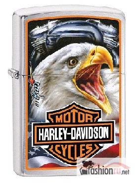 Зажигалка Zippo 29499 Harley Davidson Mazzi Eagle