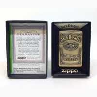 Зажигалка Zippo 254BJD 428 Jack Daniels Brass Emblem