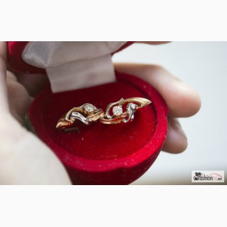 Золотые серьги с бриллиантами в Нижнем Новгороде