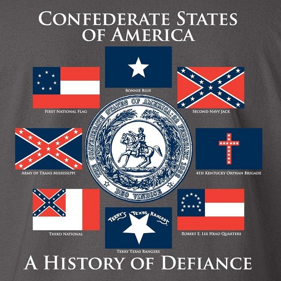 Фото 5. Футболка Confederate States of Amerika Grey