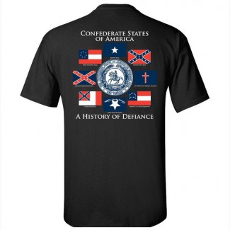 Футболка Confederate States of Amerika Black