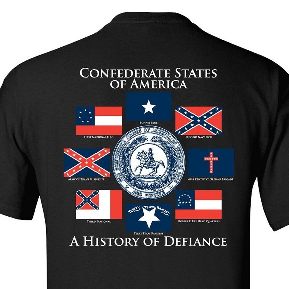 Фото 3. Футболка Confederate States of Amerika Black