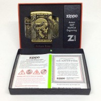 Зажигалка Zippo 29268 Armor Multicut Steunk Skull