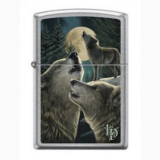 Зажигалка Zippo 9288 Parker Wolves and Moon