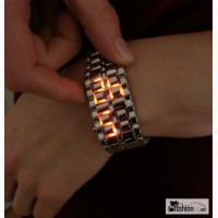 Светодиодные часы браслет - Iron Samurai в России