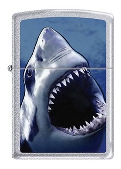 Зажигалка Zippo BS White Shark
