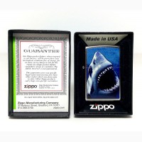 Зажигалка Zippo BS White Shark